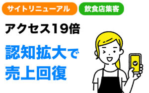 11ヶ月でアクセス19倍<br />CV60倍 & 売上回復