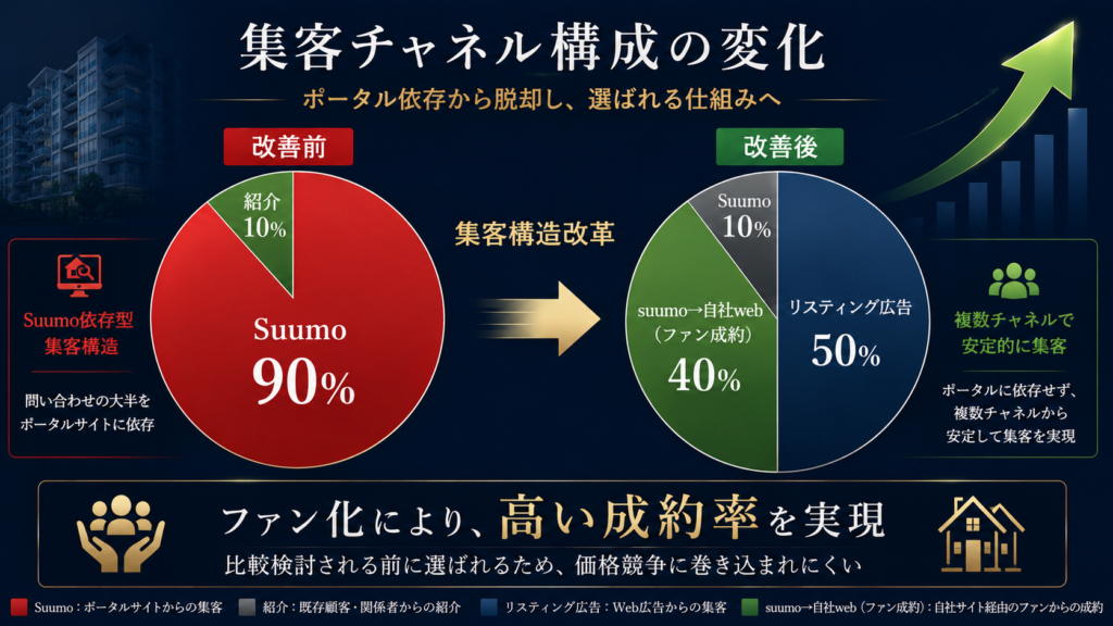 不動産会社の成功事例