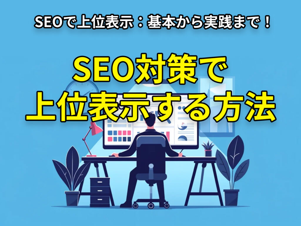 SEO対策で上位表示する方法