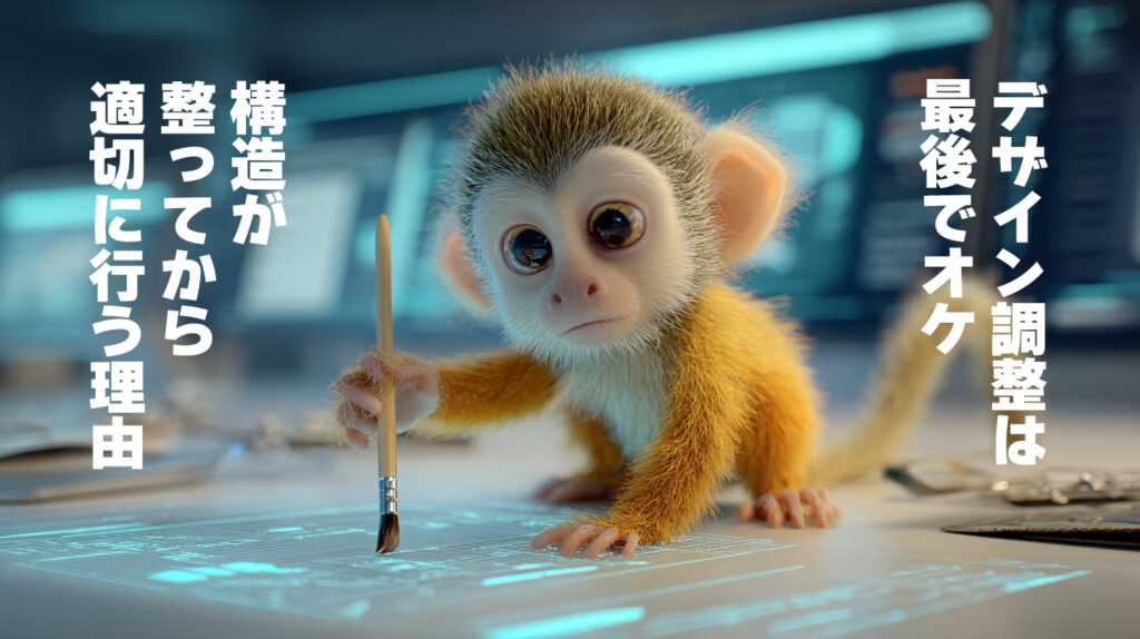 07：ステップ⑥-デザイン調整は最後でOK