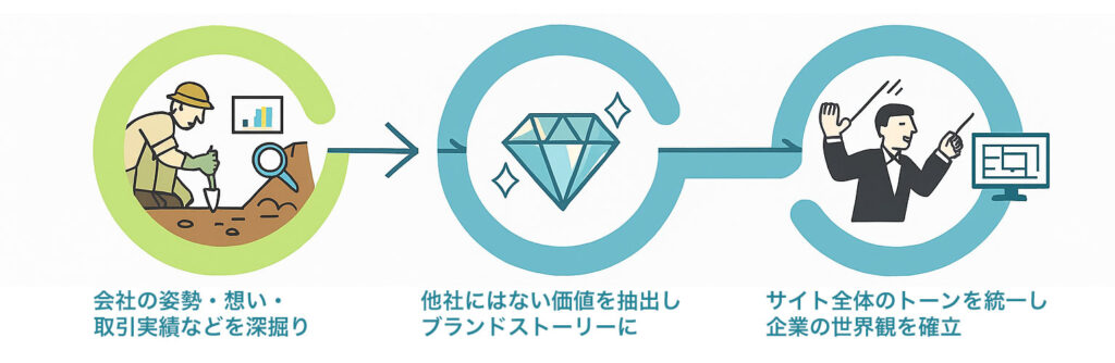 差別化を徹底的に明確化