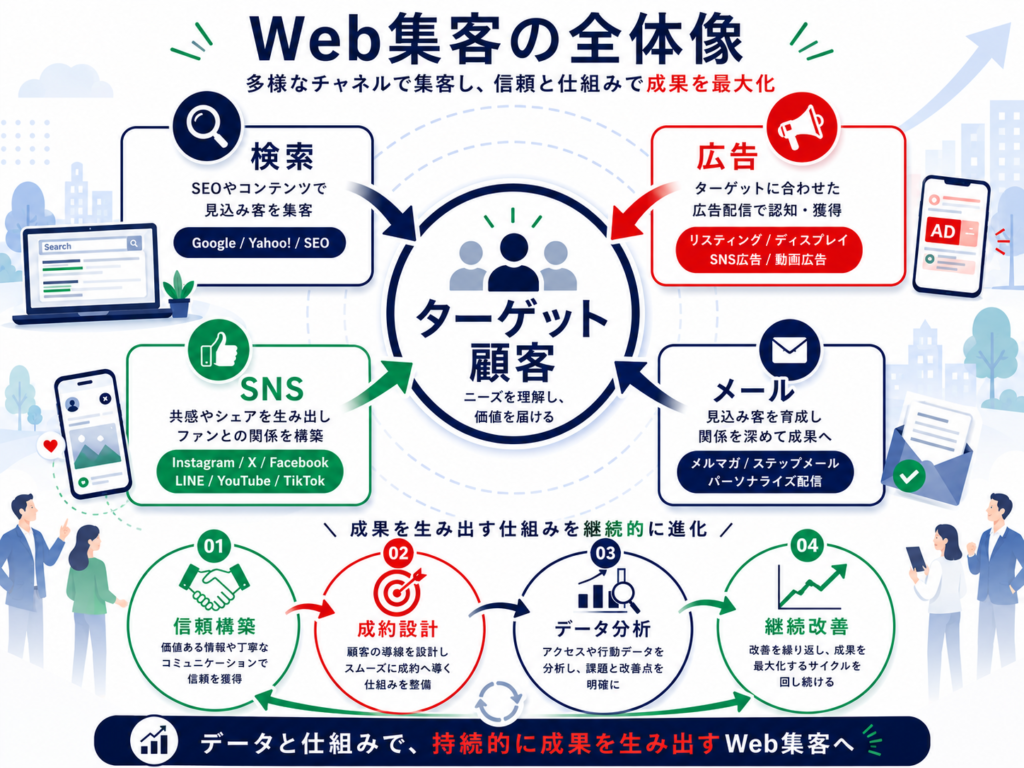 web集客の全体像
