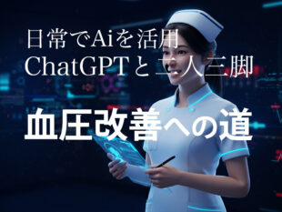 AI時代の健康管理術:ChatGPTと二人三脚で実現した血圧改善への道