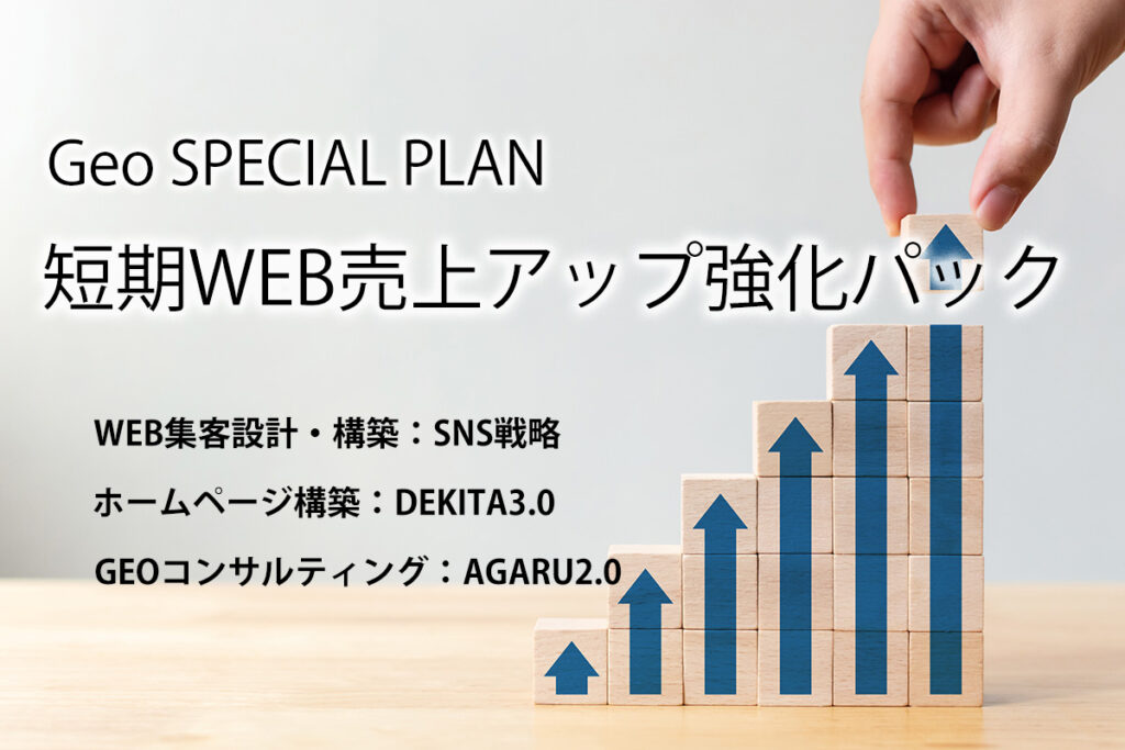 短期web売上アップ強化パック